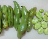 旬のそら豆と筍をレンチンでお手軽に頂く作り方2写真