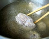 牛すね肉のポトフ❤アンチョビソース添え作り方1写真