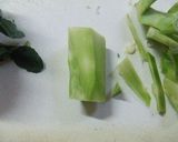 まるごと～～ブロッコリーの蒸しサラダ作り方1写真