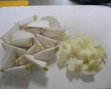 かぶとベーコンのミルクスープ作り方1写真