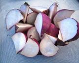 *さっぱり赤カブの甘酢漬け*作り方1写真