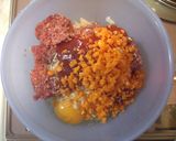 とろとろチーズが後を引くハンバーグ作り方1写真