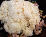 簡単パラパラ　チキン和風チャーハン作り方5写真
