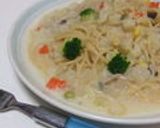 ✿野菜たっぷり中華豆乳スープ✿作り方4写真
