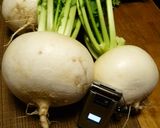 カブの煮物カブの葉っぱソース作り方1写真