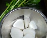 カブの煮物カブの葉っぱソース作り方2写真