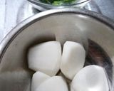 カブの煮物カブの葉っぱソース作り方3写真