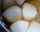 カブの煮物カブの葉っぱソース作り方4写真