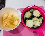 野菜も旨っ♡照り焼きガーリックチキン♡作り方1写真