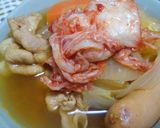 キムチ鍋と「辛ラーメン」作り方4写真