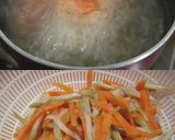 ごぼう人参ベーコンの豆腐カナッペ作り方3写真