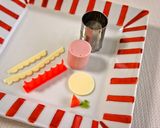 ＊キャラおかず＊　バースデーケーキ✿作り方1写真