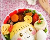 ＊キャラおかず＊　バースデーケーキ✿作り方3写真