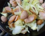 コラーゲン鍋の素であんかけスパゲテｨ作り方13写真