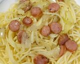 コラーゲン鍋の素であんかけスパゲテｨ作り方14写真