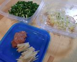 【風味最高♪】梅としょうがのチャーハン作り方1写真