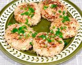 鶏キャベツのふわふわ焼き♪作り方4写真