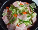 たっぷり野菜とベーコンのコンソメスープ作り方2写真