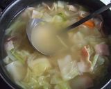 たっぷり野菜とベーコンのコンソメスープ作り方5写真
