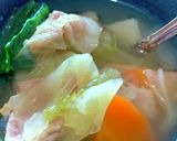 たっぷり野菜とベーコンのコンソメスープ作り方6写真