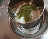 さつま芋餡いりの＊抹茶蒸しケーキ＊作り方3写真