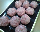 フライパンひとつで艶トロ肉団子作り方5写真