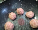 フライパンひとつで艶トロ肉団子作り方6写真