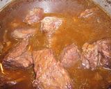 圧力鍋で牛肉赤ワイン煮★洋食屋さんの味作り方1写真