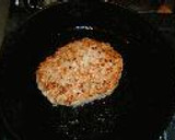 エビバーグのきのこソースかけ作り方14写真
