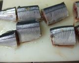 ☆ぜったいおいしい!!さんまのねぎ焼き☆作り方1写真