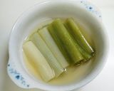 超簡単★ネギスープのチーズ焼き作り方3写真