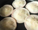 ❤　餃子の皮のまん丸ハムチーズサンド　❤作り方5写真