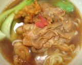 味噌豚のっけ盛り広東風ラーメン作り方5写真