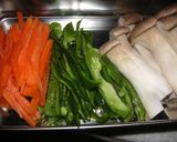 牛肉の野菜巻き☆バルサミコソース☆作り方1写真