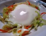 お野菜たっぷり巣ごもり卵♪作り方3写真