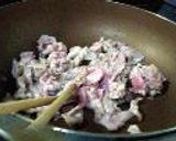 豚肉ととうもろこしのクリーム煮作り方2写真
