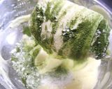 小さなスポンジケーキ（抹茶）作り方6写真