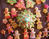 ☆型のクッキーでクリスマスツリー作り方5写真