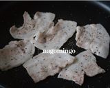 揚げないソースかつ丼作り方2写真