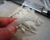 白菜のくるみ柚子味噌ドレッシングサラダ作り方2写真