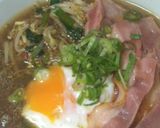 【中華三昧】もやしナムル+温玉+ベーコン作り方4写真