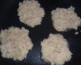 ＊簡単チーズカルボナーラ焼きおにぎり＊作り方3写真