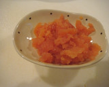 シャキシャキ水菜のたらこマヨ炒め作り方2写真