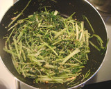 シャキシャキ水菜のたらこマヨ炒め作り方4写真