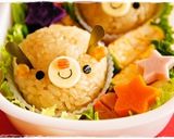 ＊キャラ弁＊　クリスマスに★トナカイ作り方3写真