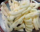 れんこんと桜えびの変わりきんぴら作り方1写真