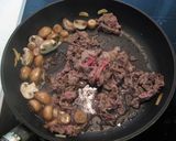牛肉とクレソンのガーリック炒め作り方3写真