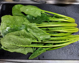 中華の副菜に、ほうれん草と卵の中華炒め🇨🇳作り方1写真