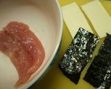 ささみのりちー✿マヨネーズ焼き作り方1写真