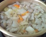 ☆あったか~い、野菜たっぷり豚汁☆作り方6写真